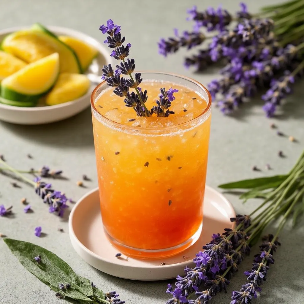 Caipiroska con Lavanda