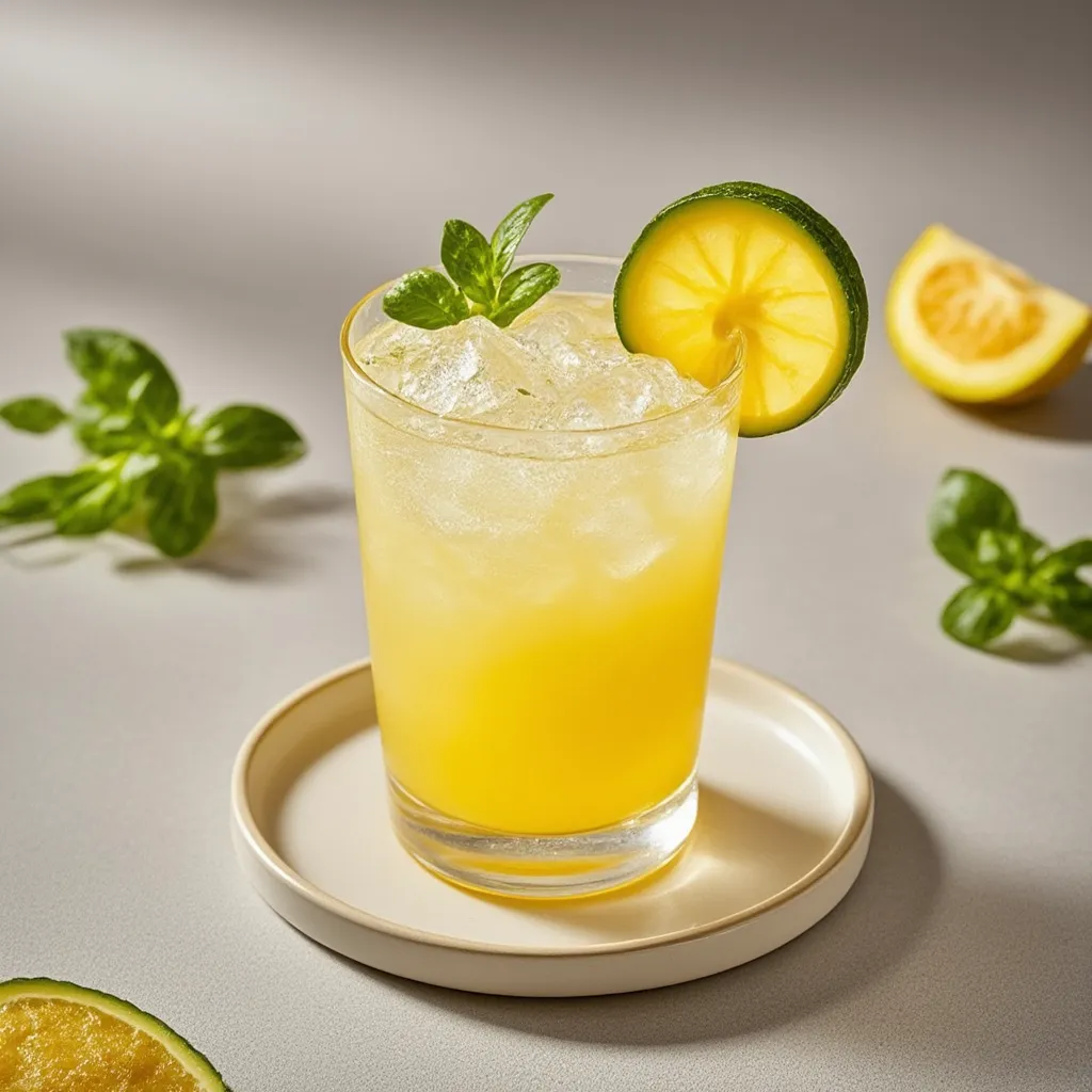 Cóctel Pájaro Amarillo: Refrescante y Fácil
