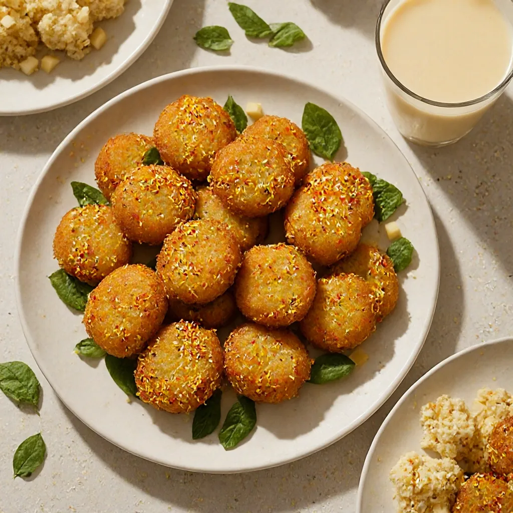 Croquetas de Jamón Ibérico y Queso Manchego
