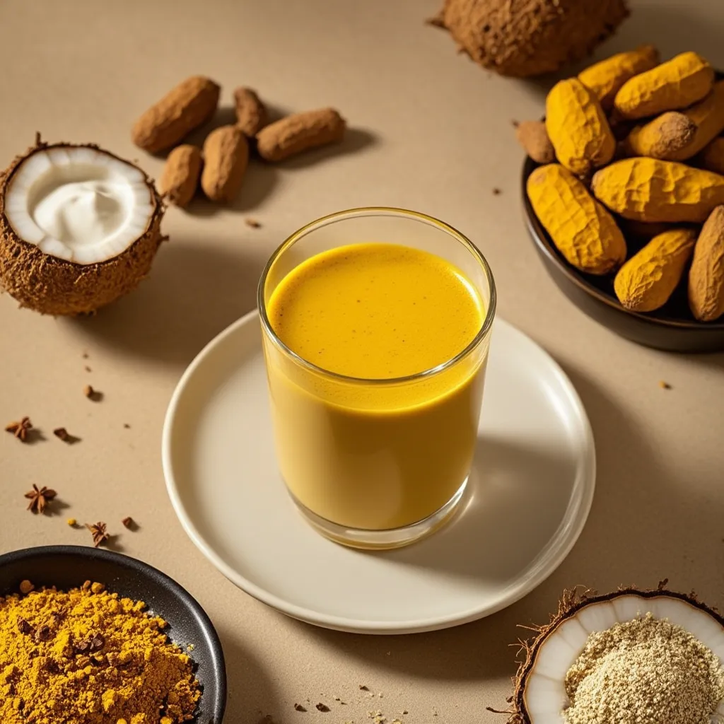 Golden Milk Latte - receta tradicional