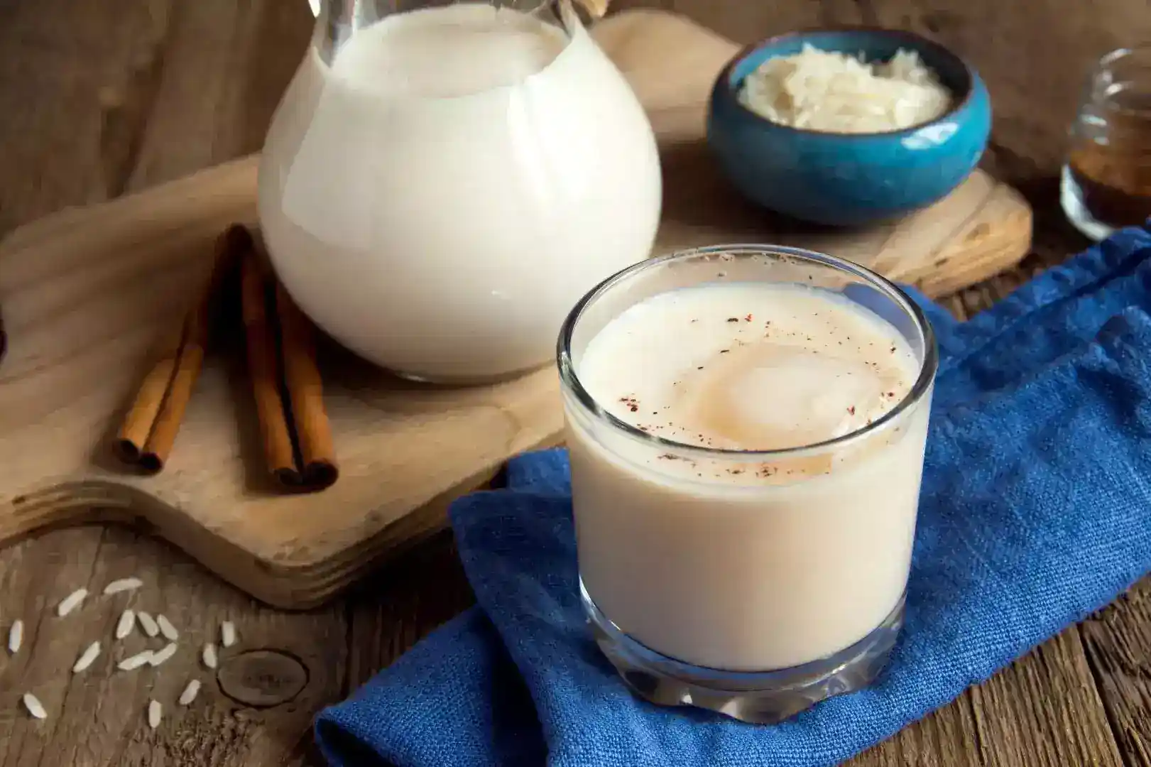Horchata mexicana de arroz y almendras