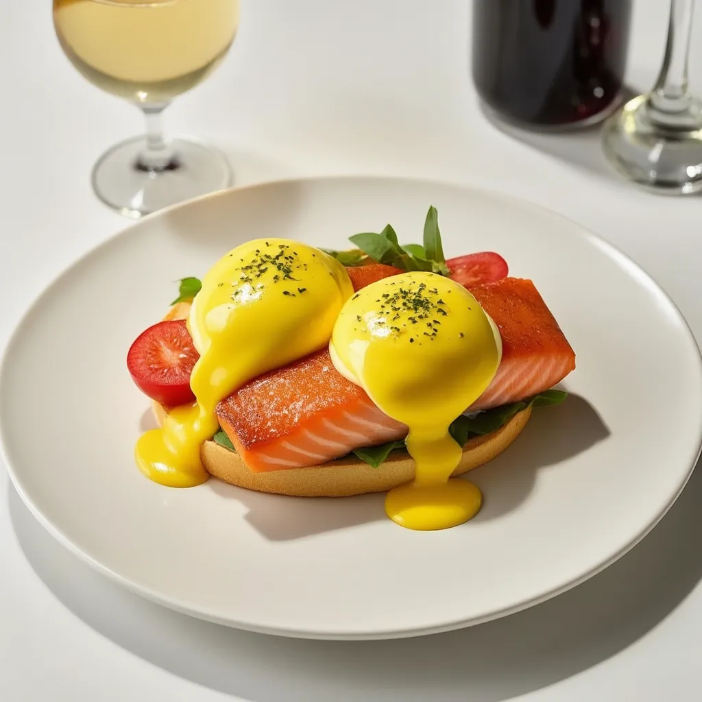 Huevos Benedict de Salmón Ahumado