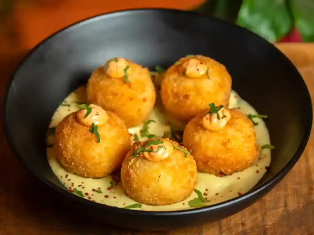 Mini baos asiáticos con cerdo desmenuzado