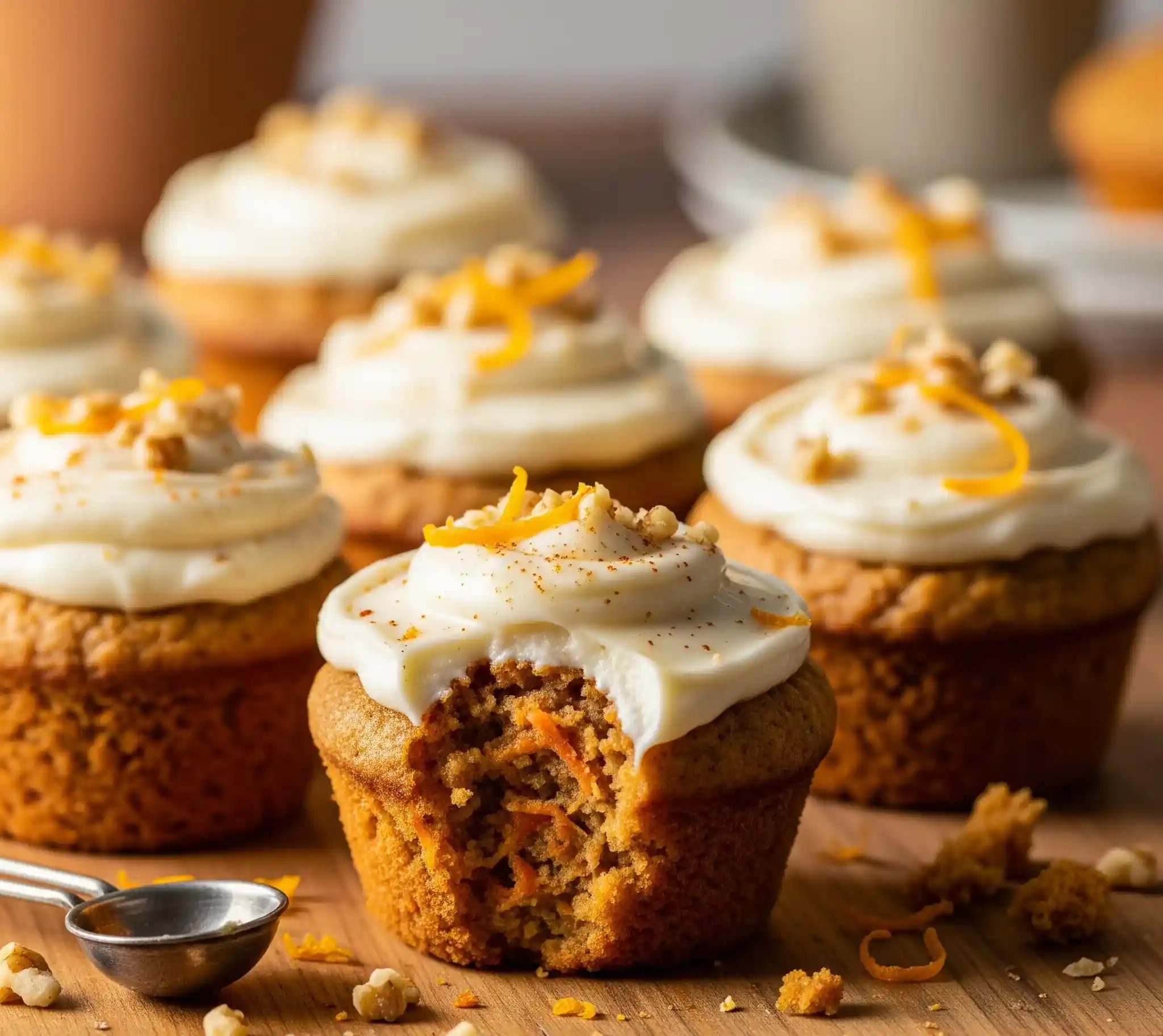 Muffins de zanahoria