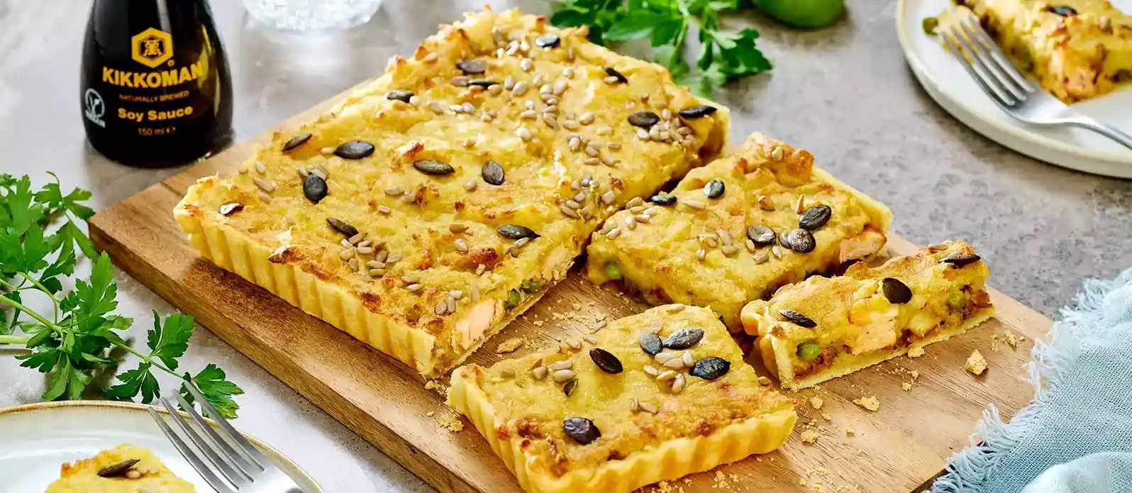 Pastel de pescado tradicional al estilo británico