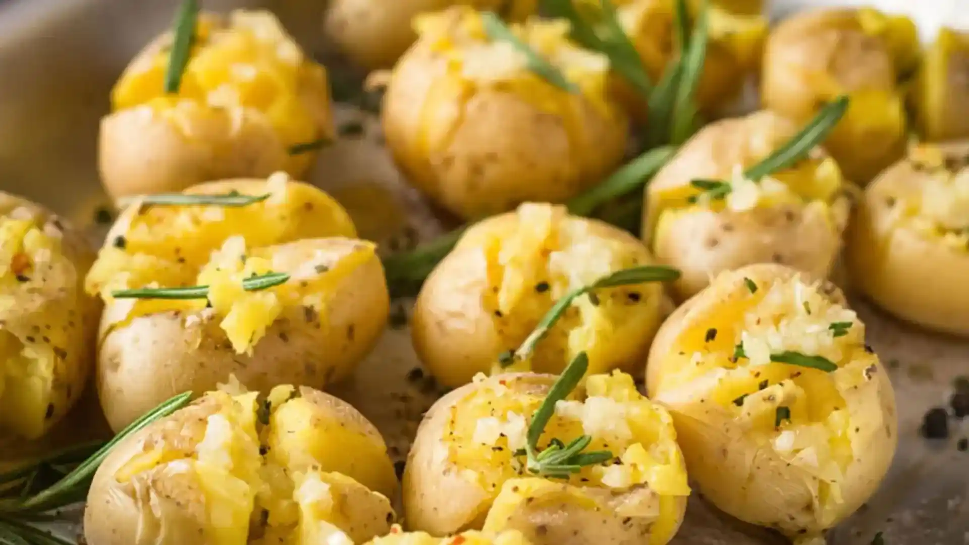 Patatas al romero asadas al horno