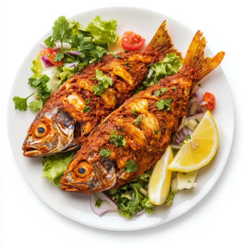 Pescado Recheado Masala