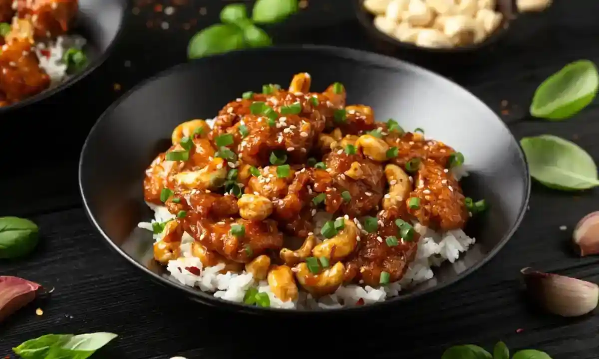 Pollo General Tso Casero