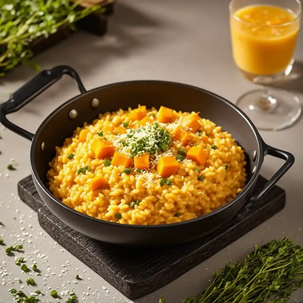 Risotto de Calabaza con Parmesano